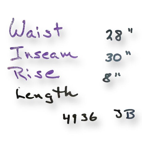 Donna Ricco Womens Pants Casual Monogram Print Blue White Size 12 - Picture 10 of 10